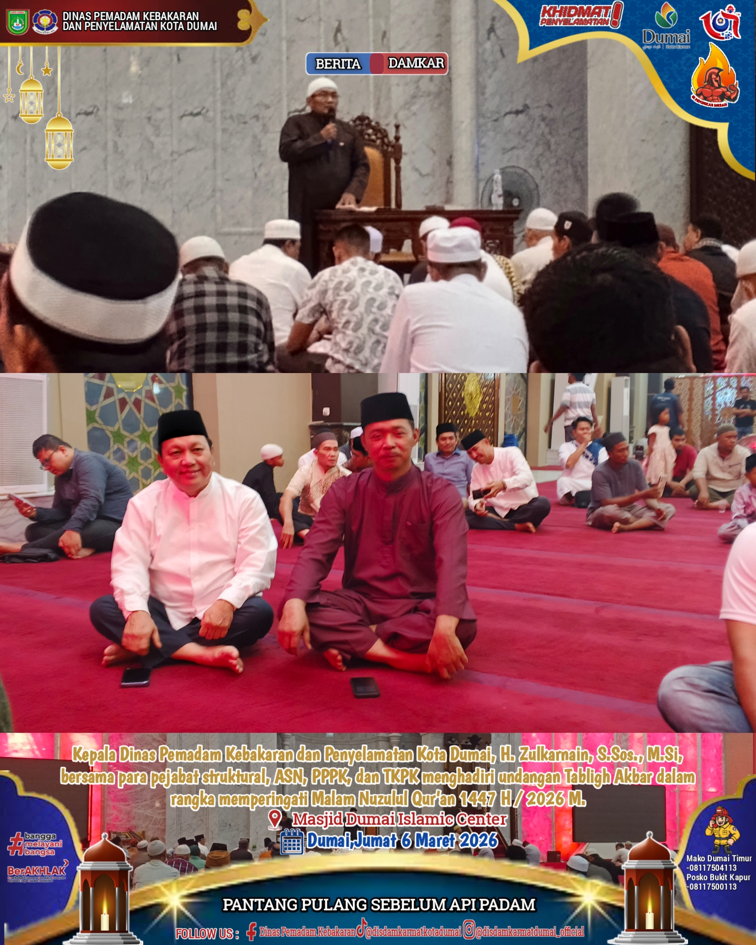 Tablig Akbar Dalam Rangka Memperingati Nuzulul Quran 1447 H - 2026 M