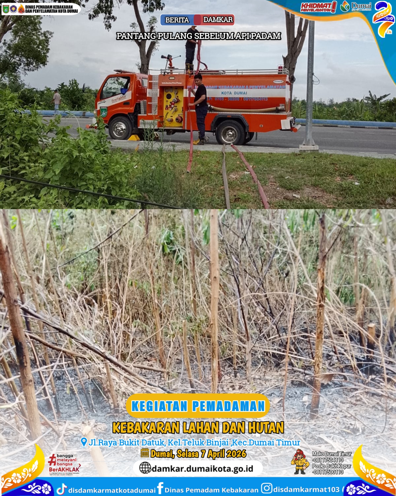 Kebakaran Lahan Dan Hutan