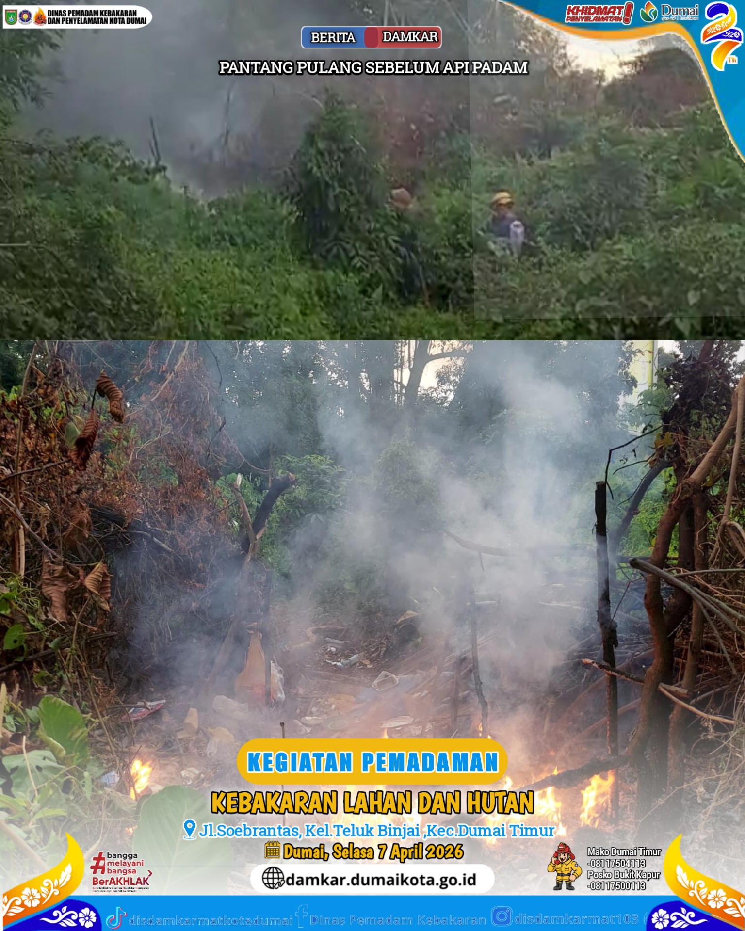 Kebakaran Lahan Dan Hutan