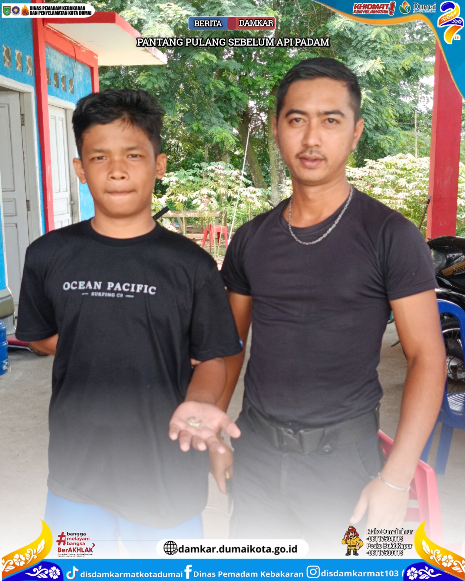 Evakuasi Cincin Tersangkut